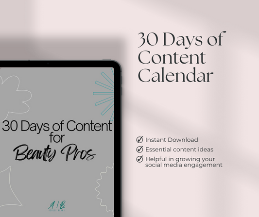 30 Days of Content